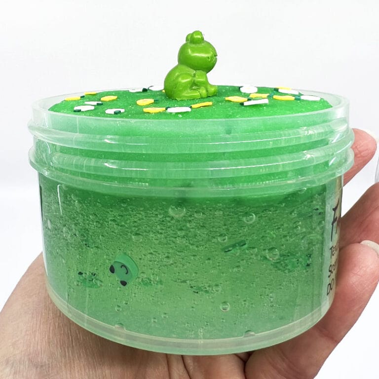 Froggy Pond Slime Artistic Rainbow Slime Shop