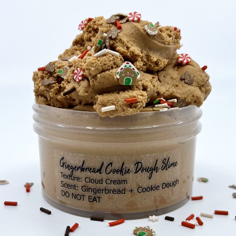 Gingerbread Cookie Dough Scented Slime