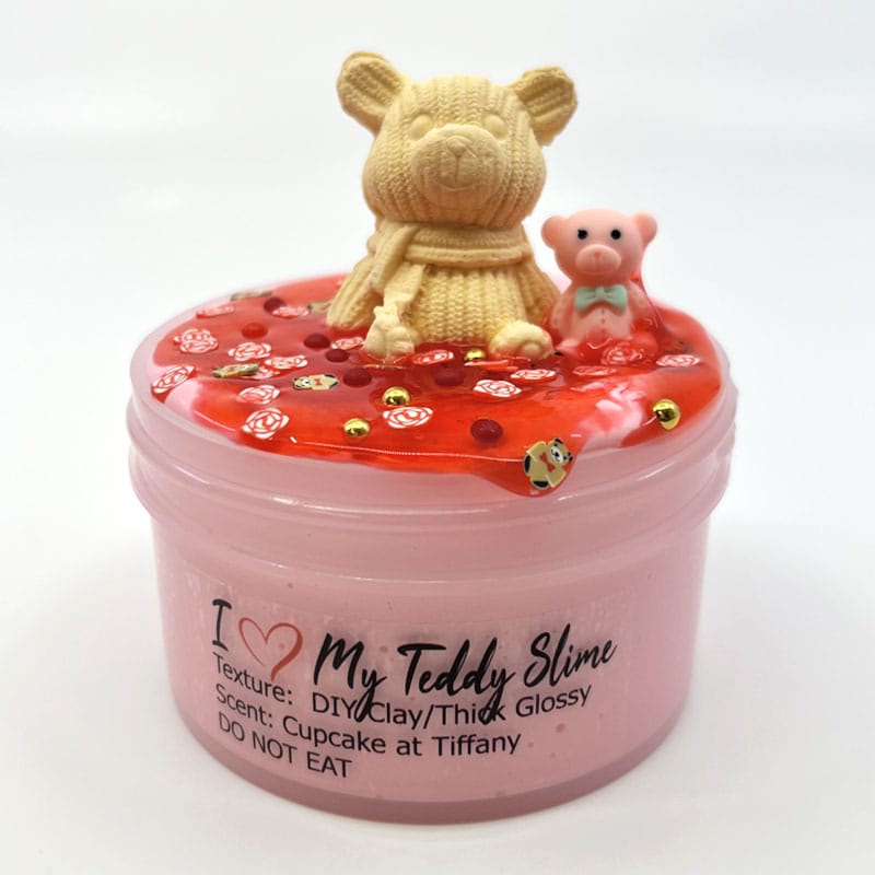 I Love My Teddy Scented Slime
