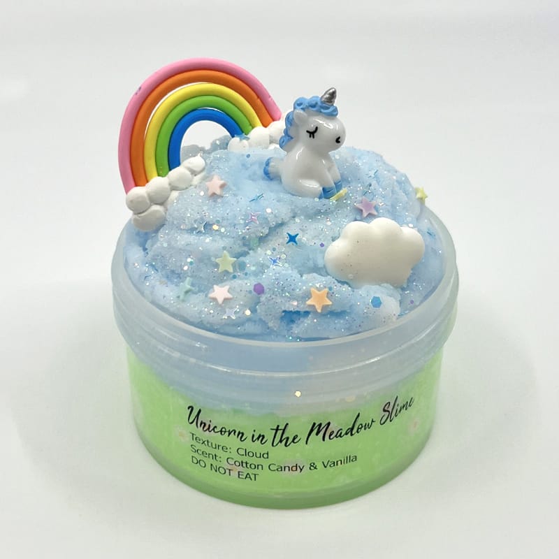 Unicorn in a Meadow Cloud Slime