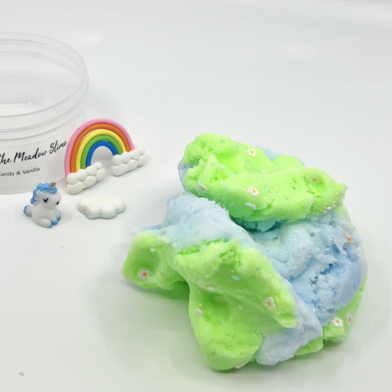 Unicorn in the Meadow Cloud Slime - Image 4