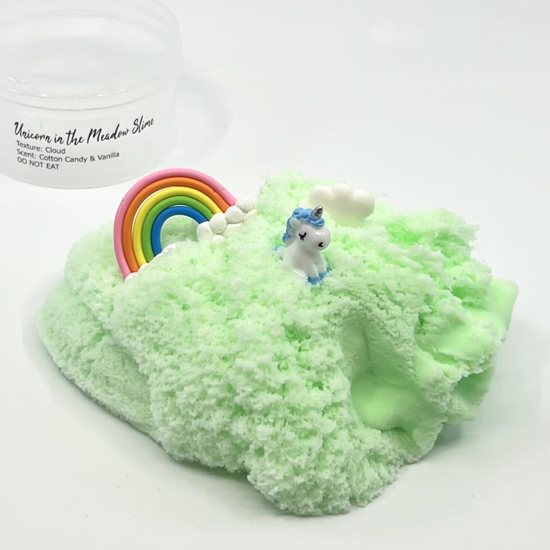 Unicorn in the Meadow Cloud Slime - Image 3