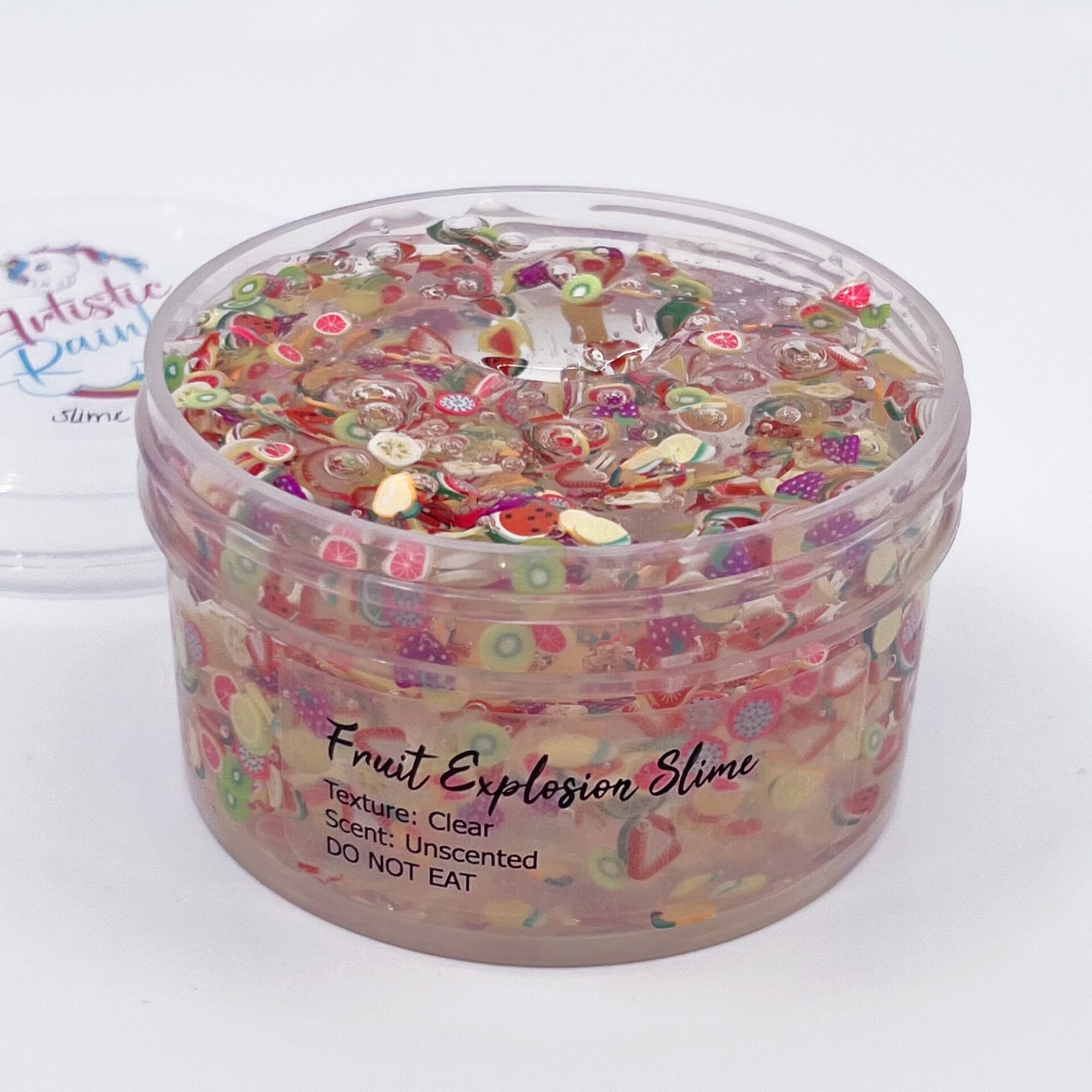 Fruit Explosion Clear Unscented Slime