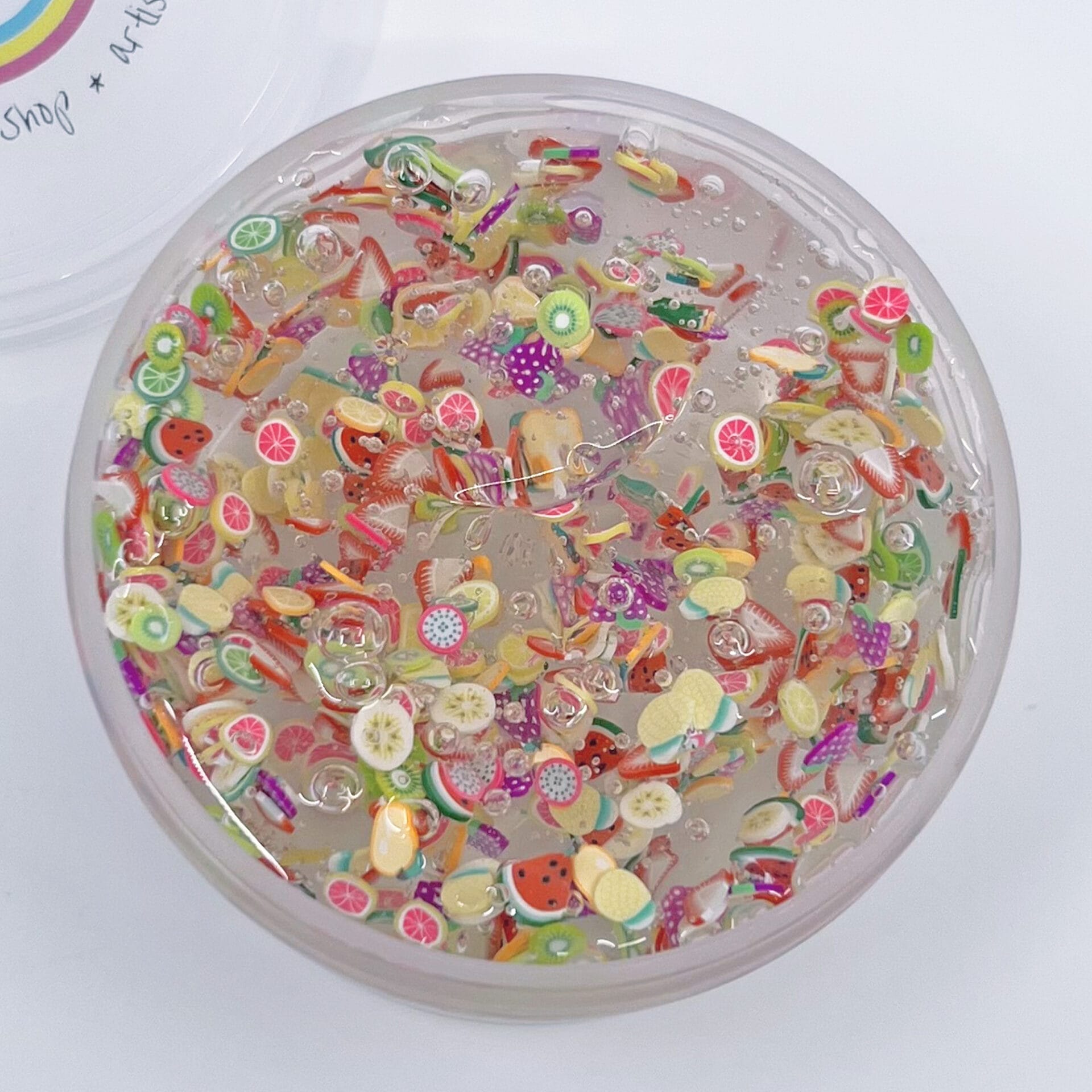 Fruit Explosion Clear Slime - Image 3